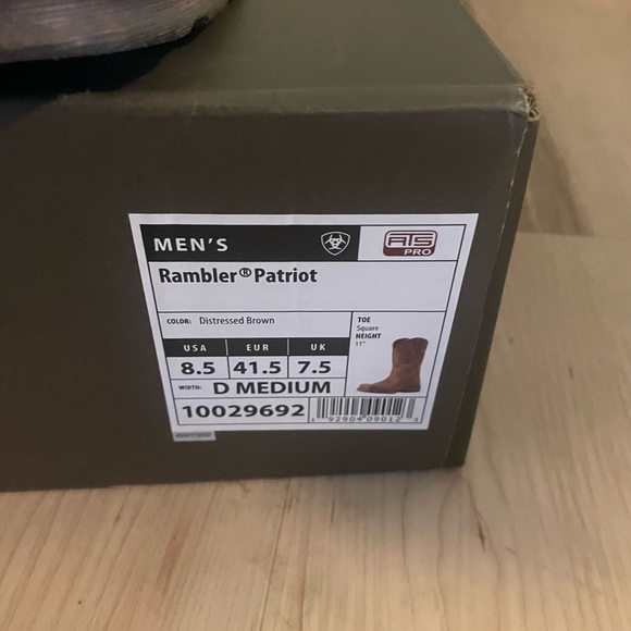 Ariat Rambler patriot boots - Picture 5 of 8